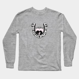 Horseshoe. Horse Lover Long Sleeve T-Shirt